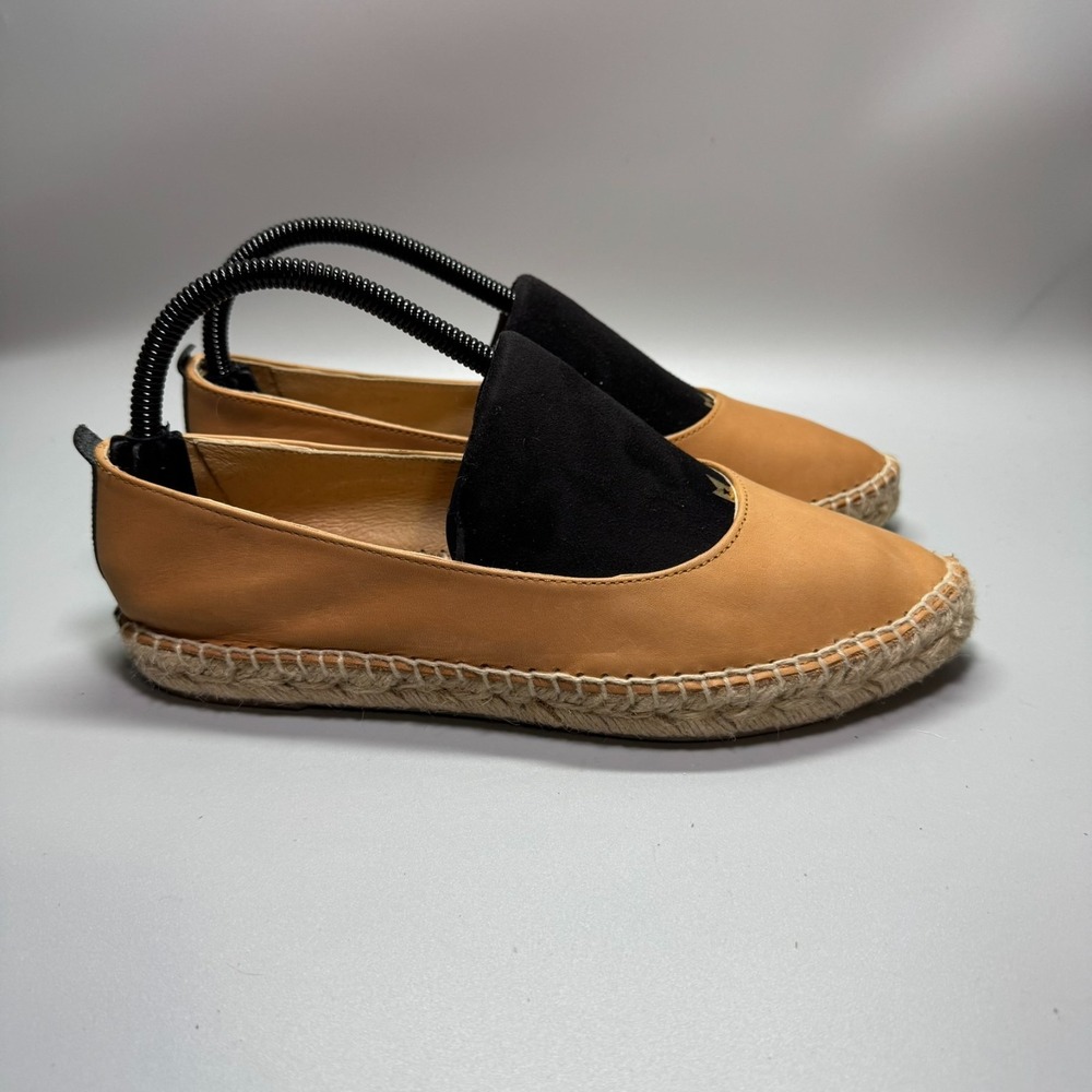 MATT‎ BERNSON Made in SPAIN Leather  ESPADRILLES Retail $170 Sz 8